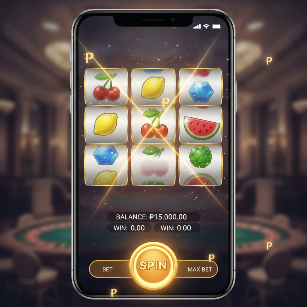 Illustration: How to Play Slots on JD Nitro: Beginner's Guide to Spins, Paylines, and Bets